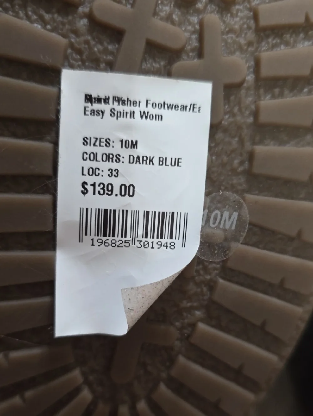 NWT Easy Spirit Women's‎ Leather Chukka Boots Dark Blue  Side Zip Comfort Sz 10